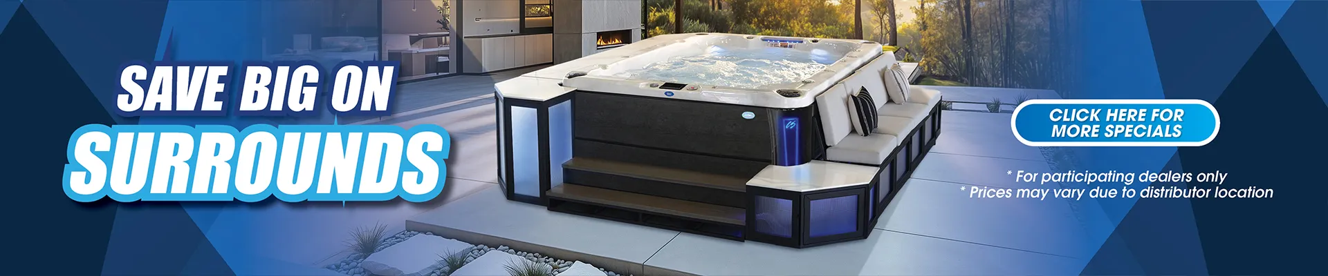 Calspas hot tub being used in a family setting - Mifflin Ville