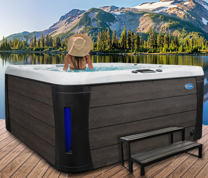 Calspas hot tub being used in a family setting - hot tubs spas for sale Mifflin Ville